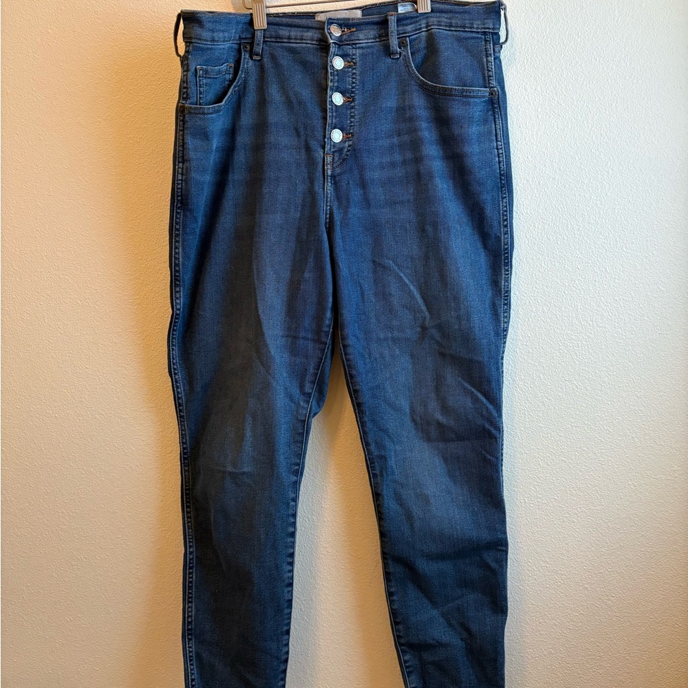 Everlane High Rise Blue Jeans